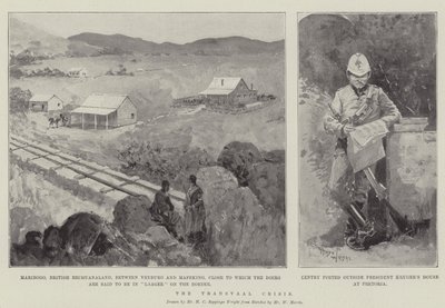 De Transvaal Crisis door Henry Charles Seppings Wright